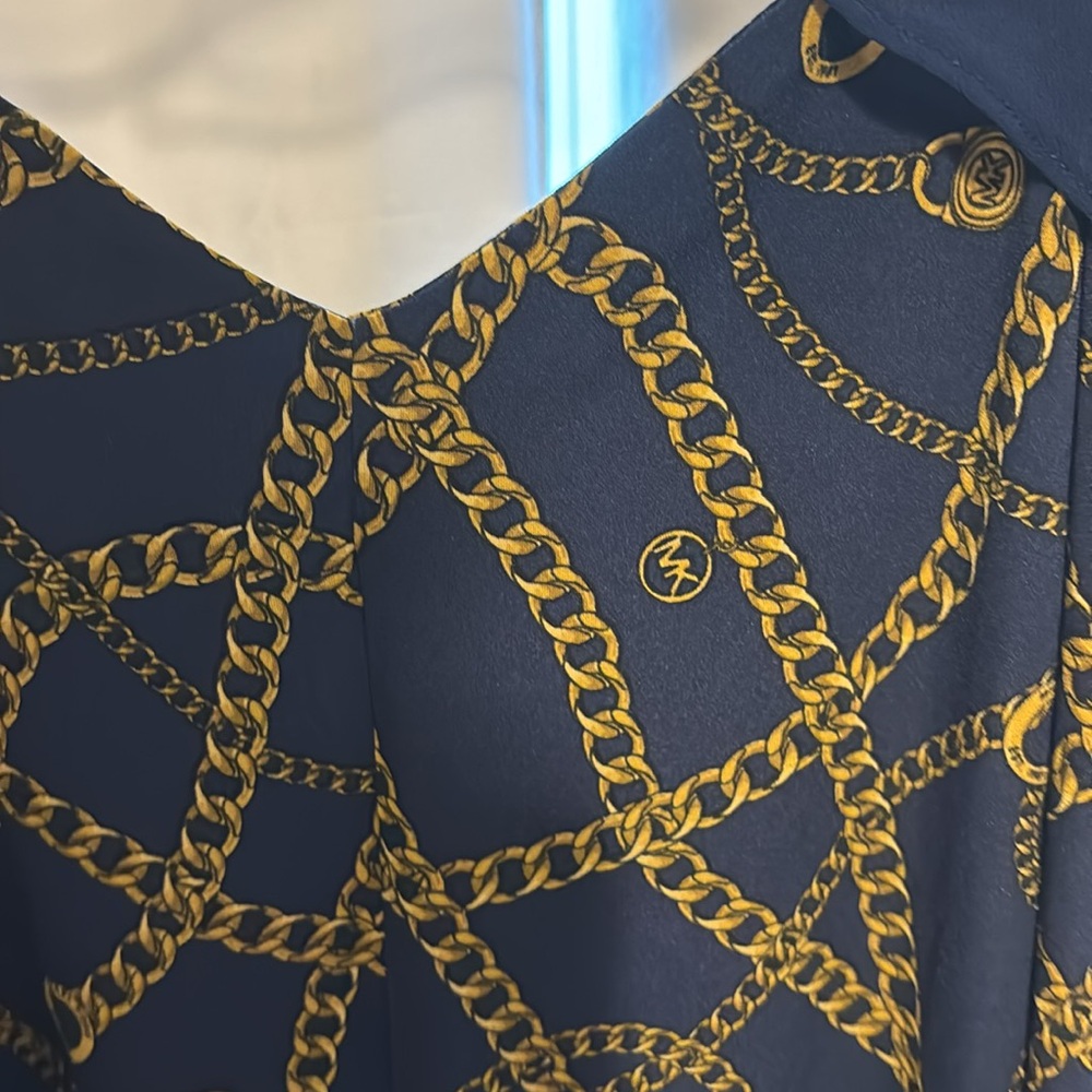 Chain pattern blouse (b2) - Picture 2 of 5